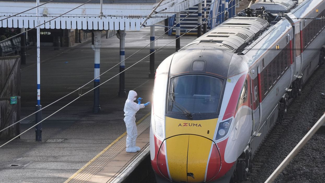 LNER train in Huntingdon