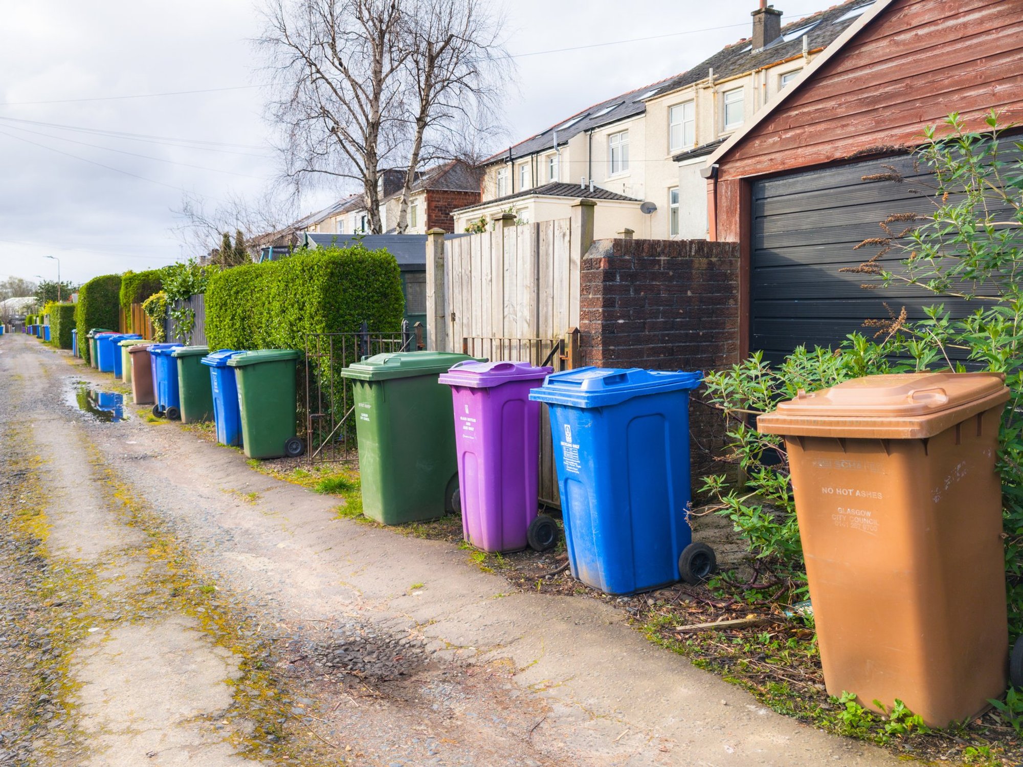 Load of bins