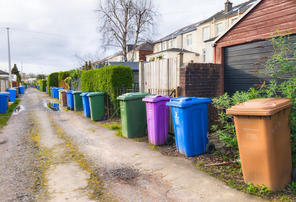 Load of bins