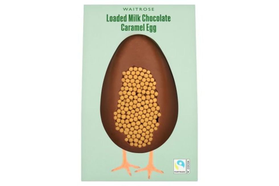LOADED MILK CHOCOLATE CARAMEL EGG