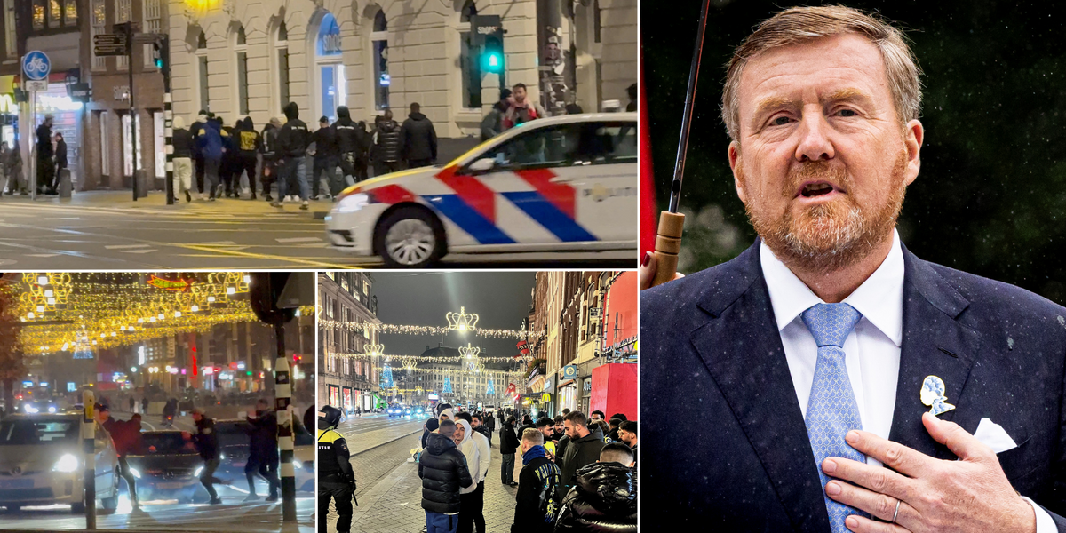 NextImg:Dutch King admits 'we failed Jews like we did in WW2' after football fans attacked by masked thugs