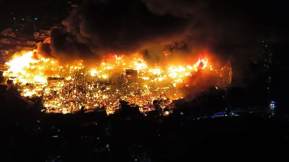 Local officials and Tawi-Tawi Governor Yshmael Sali are also involved in the relief operation