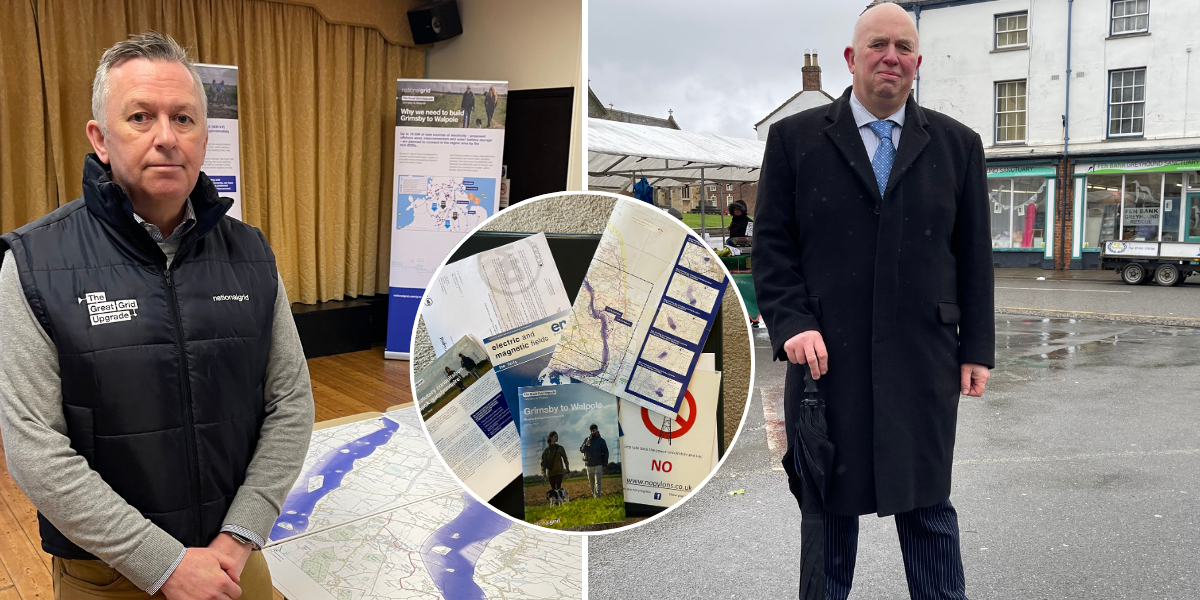 NextImg:Locals clash with National Grid over plans to build 'FOREST of pylons' in countryside