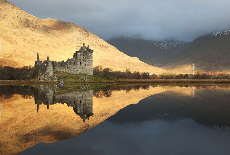 Loch Awe Kilchurn Castle