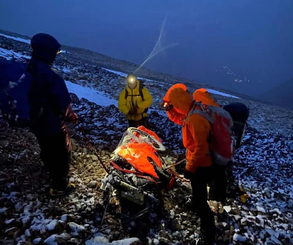Lochaber Mountain Rescue Team shared images of other rescues on the mountain this week