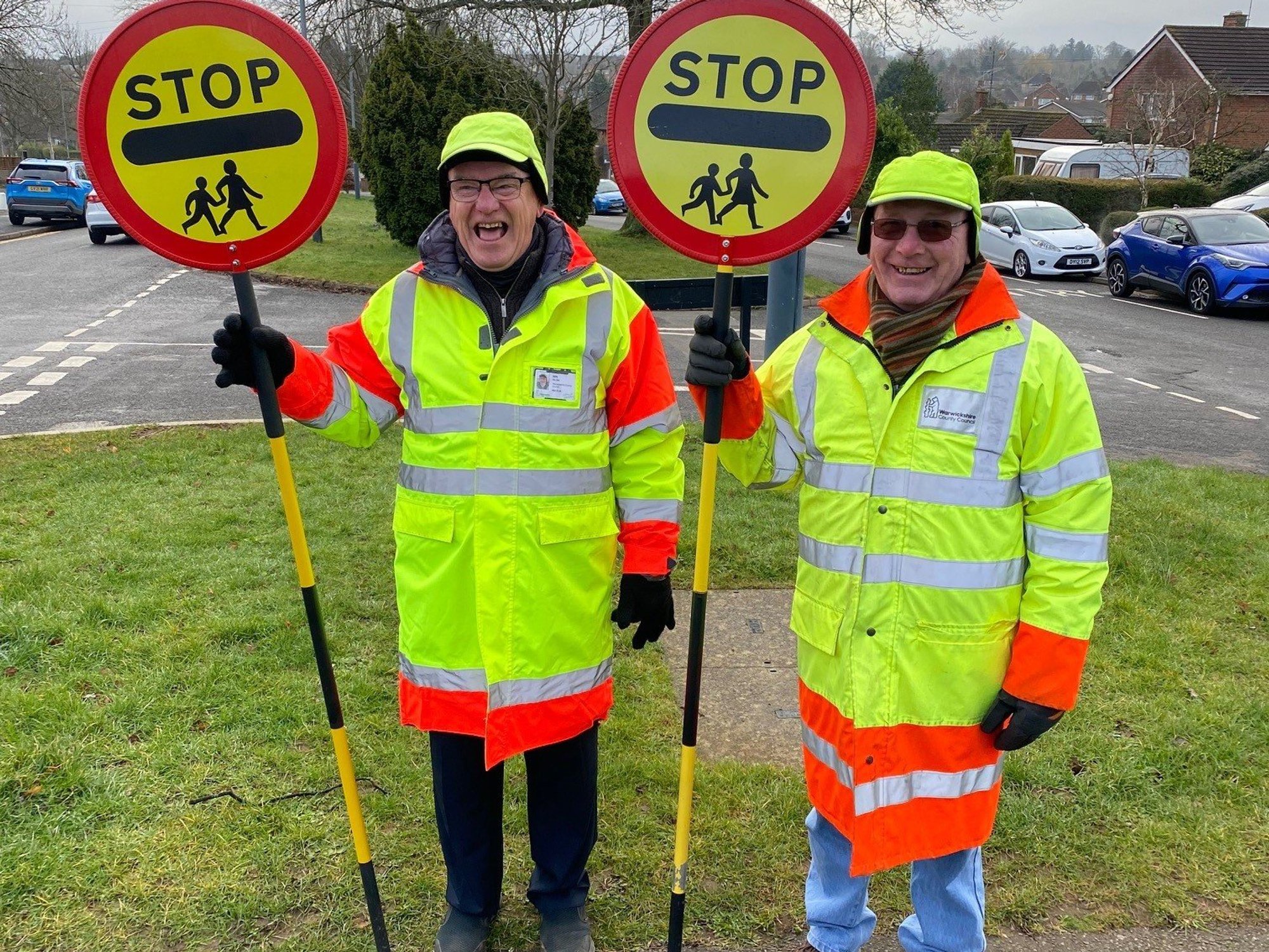Lollipop patrol officers