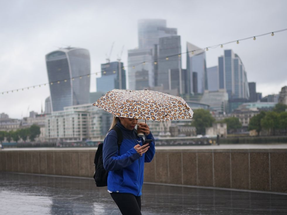 London bad weather
