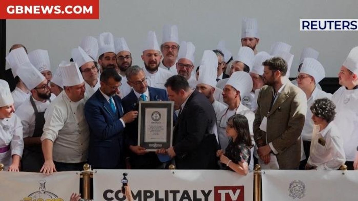 Another world record set in London as chefs serve longest tiramisu measuring nearly 1,500ft