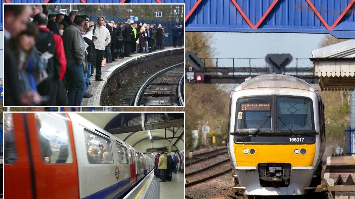 London commuter chaos: TfL passengers left fuming as trains and tubes cancelled due to trespassers