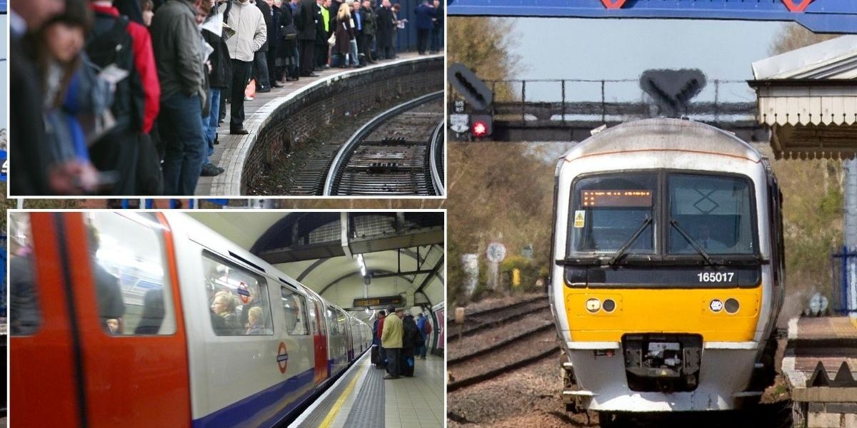 NextImg:London commuter chaos: TfL passengers left fuming as trains and tubes cancelled due to trespassers