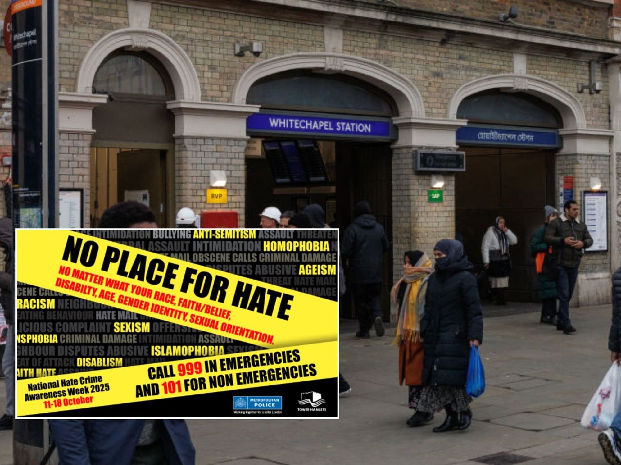 London council leaves out antisemitism from list of hate crimes - lists Islamophobia instead