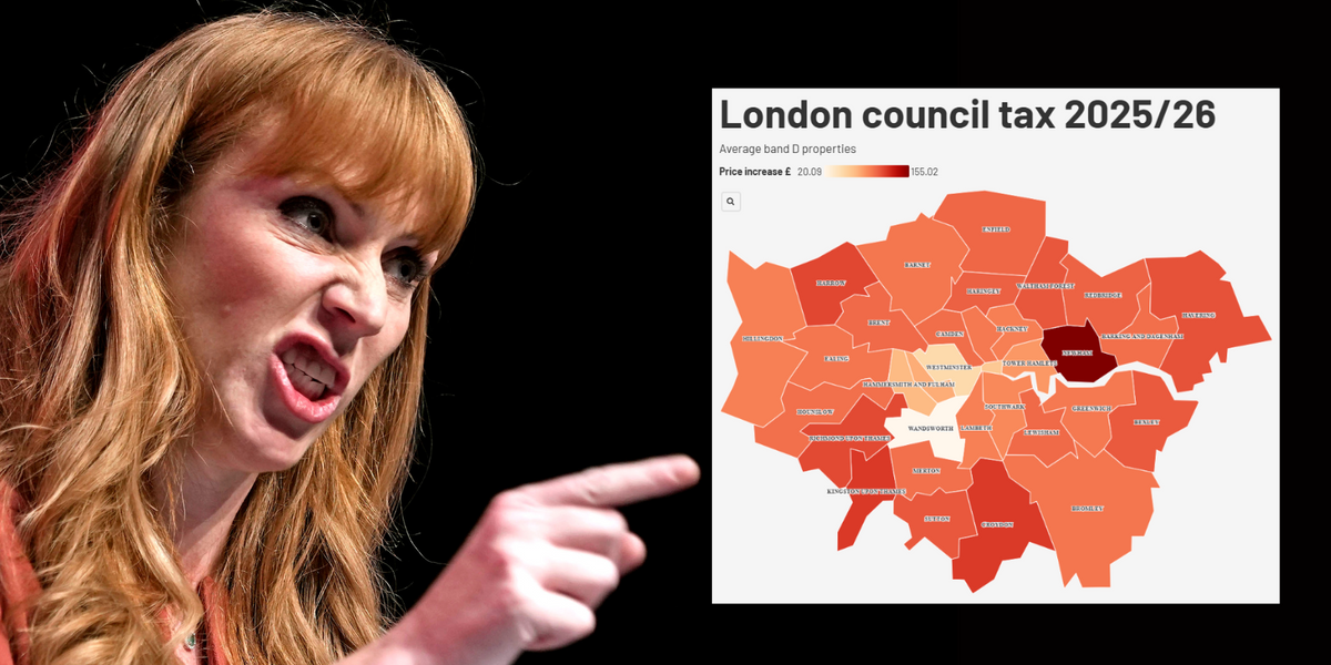NextImg:MAPPED: London’s council tax nightmare as EVERY authority confirms hikes – are you in the red?