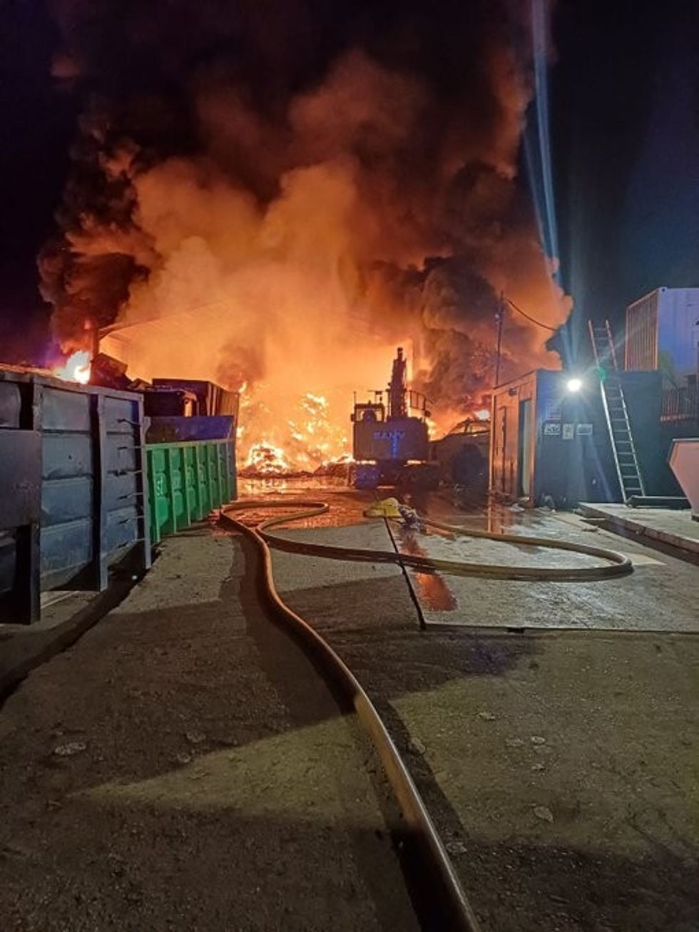 London fire