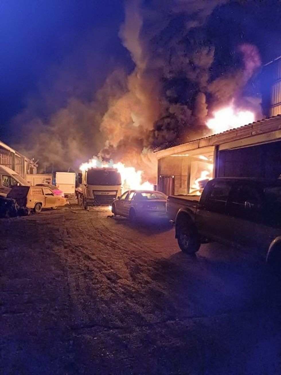 London fire