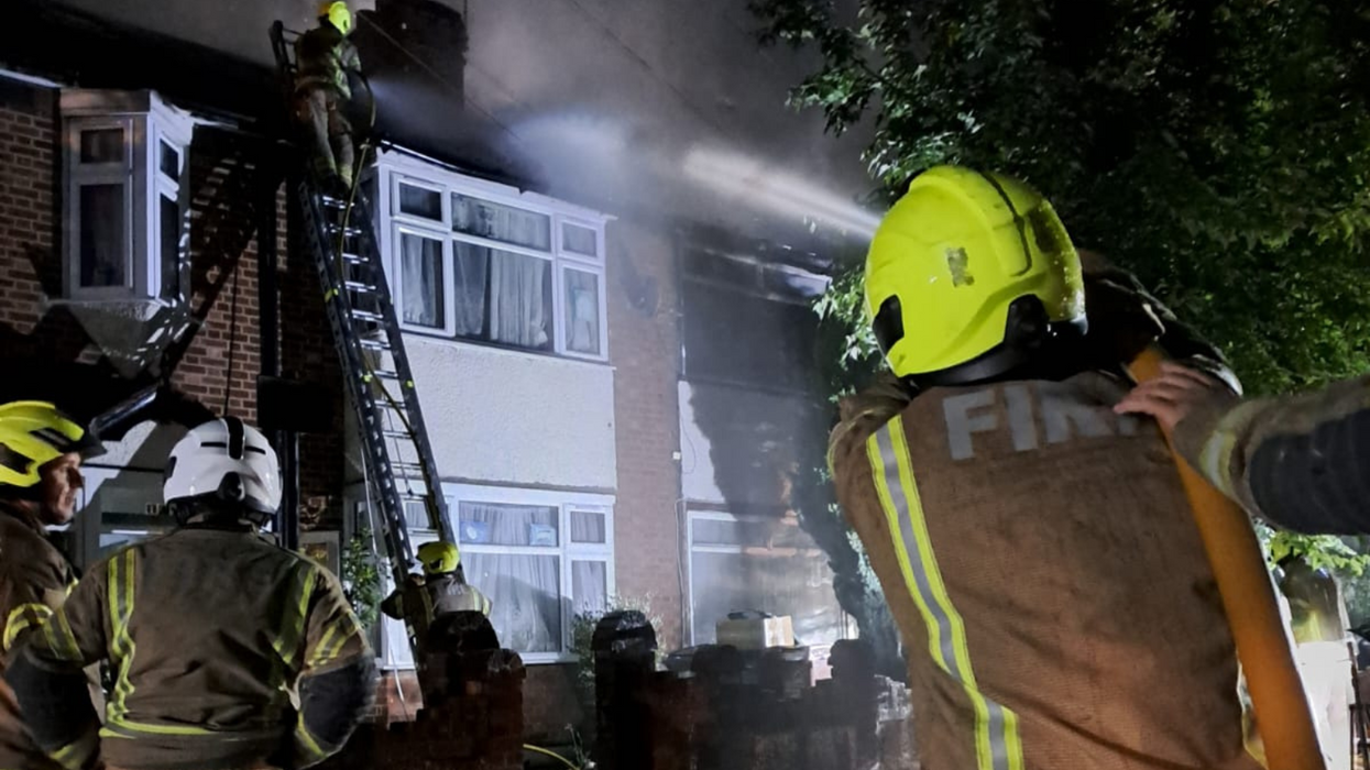London firefighters