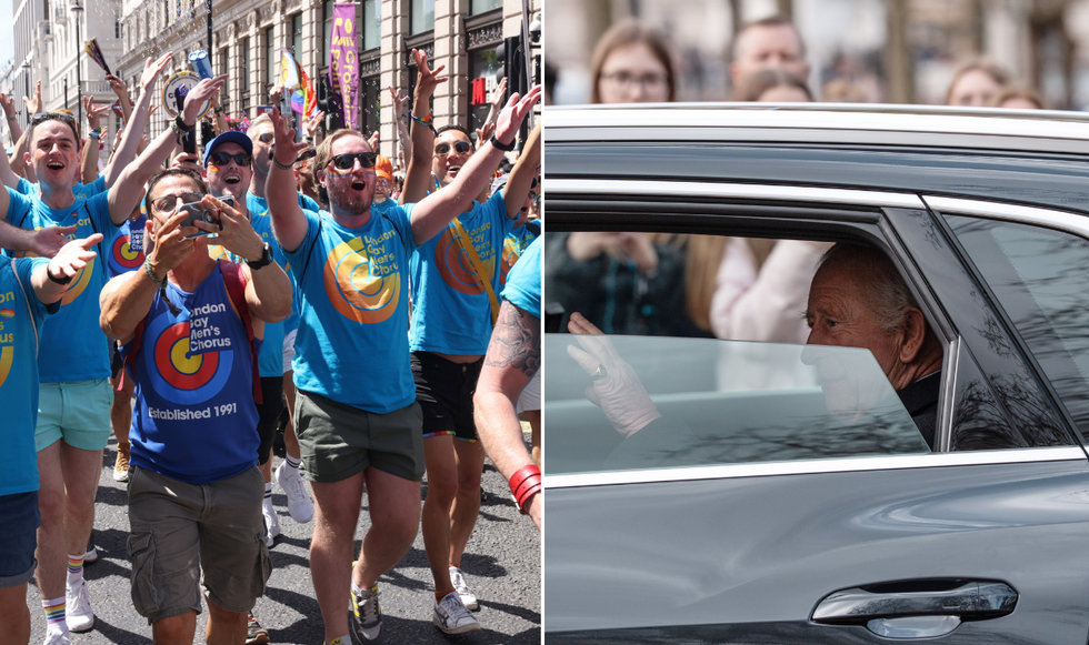 London Gay Men\u2019s Chorus and King Charles