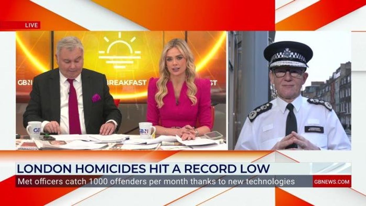 Mark Rowley declares 'London is safe' and makes promises on GB News after lowest murder rate in a decade