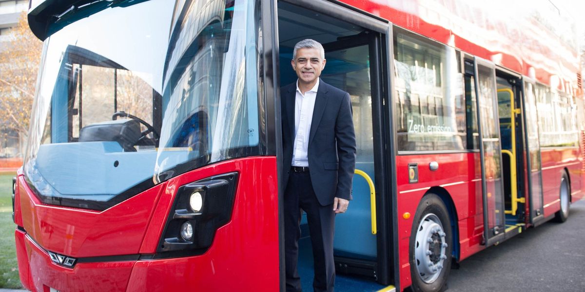 Sadiq Khan praises electric vehicle transition with huge milestone Sadiq Khan praises electric vehicle transition with huge milestone
