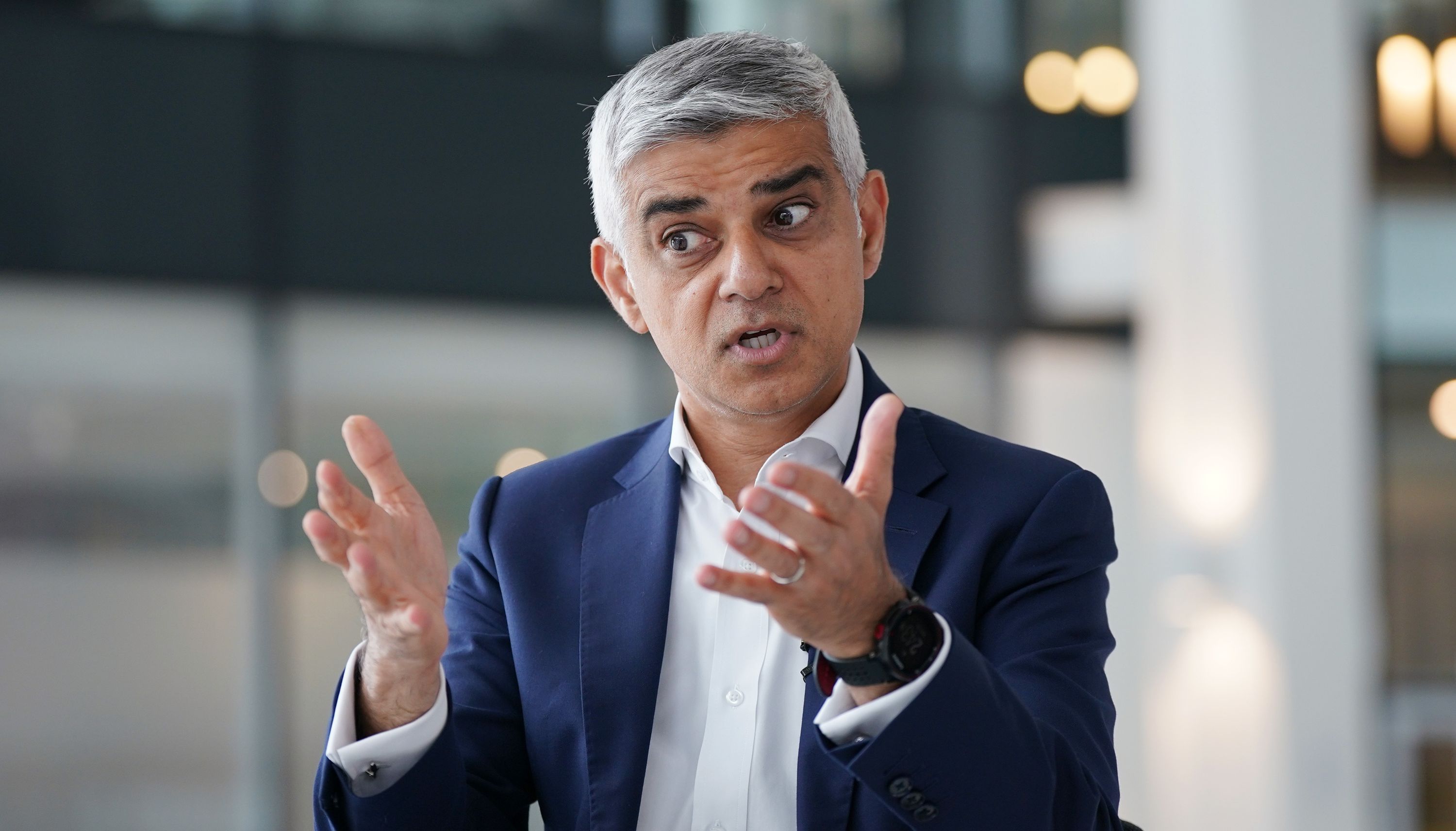 London Mayor Sadiq Khan
