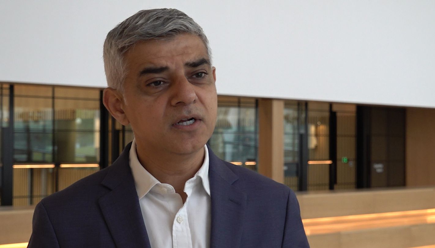 London Mayor Sadiq Khan