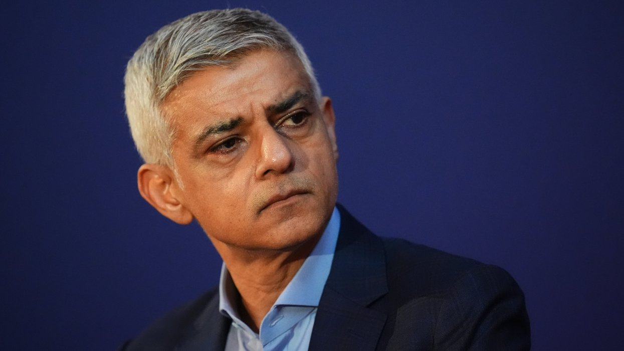 London Mayor Sir Sadiq Khan