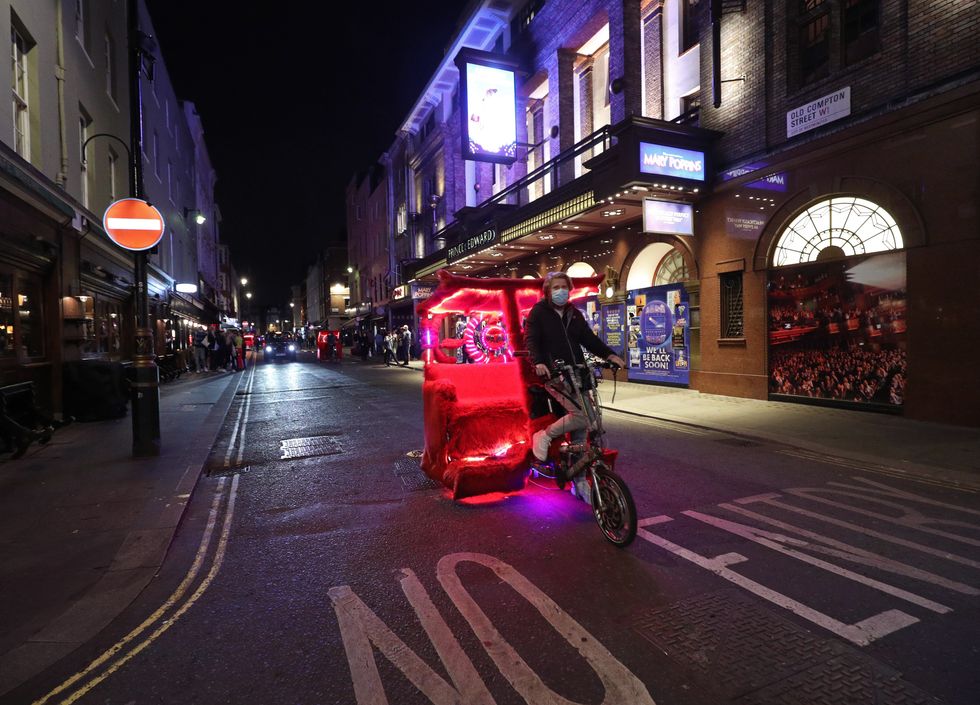 London pedicab
