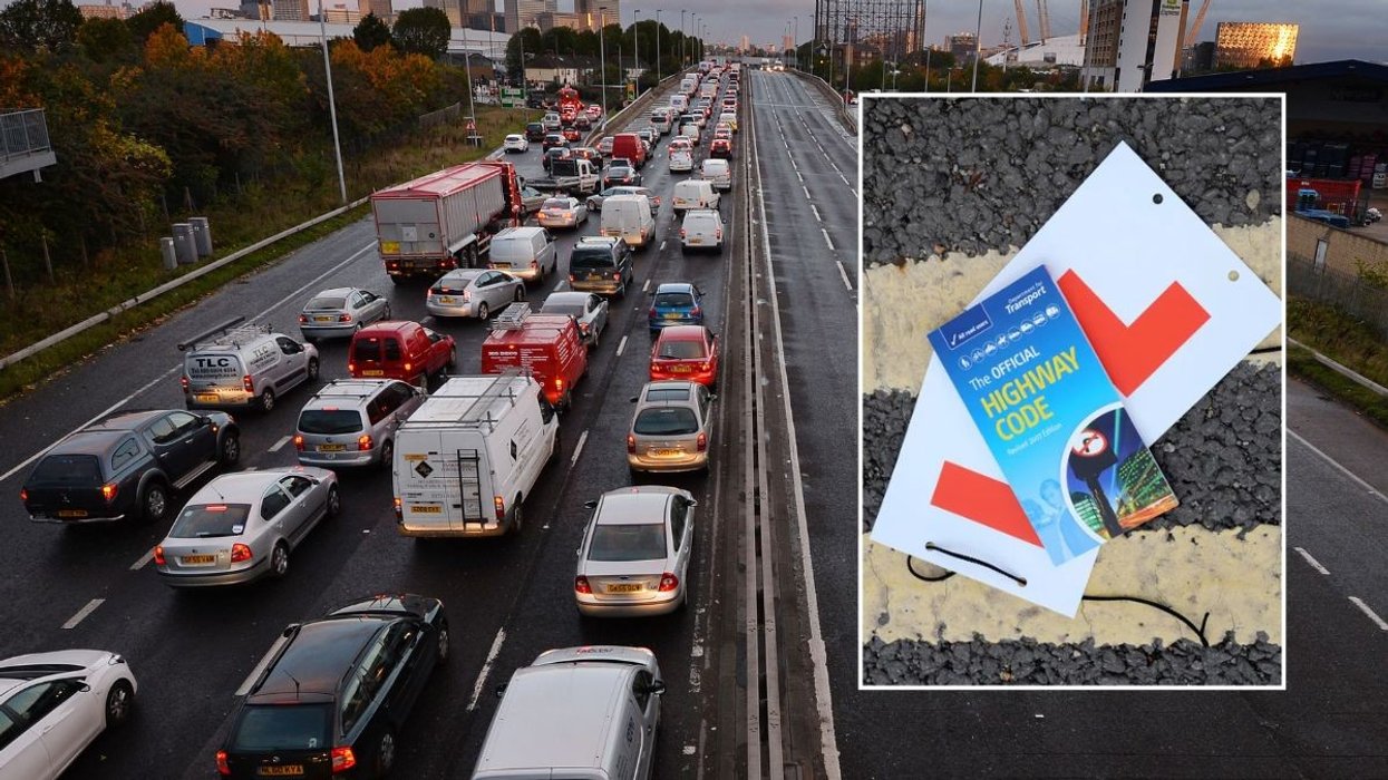 London road and a copy of the Highway Code