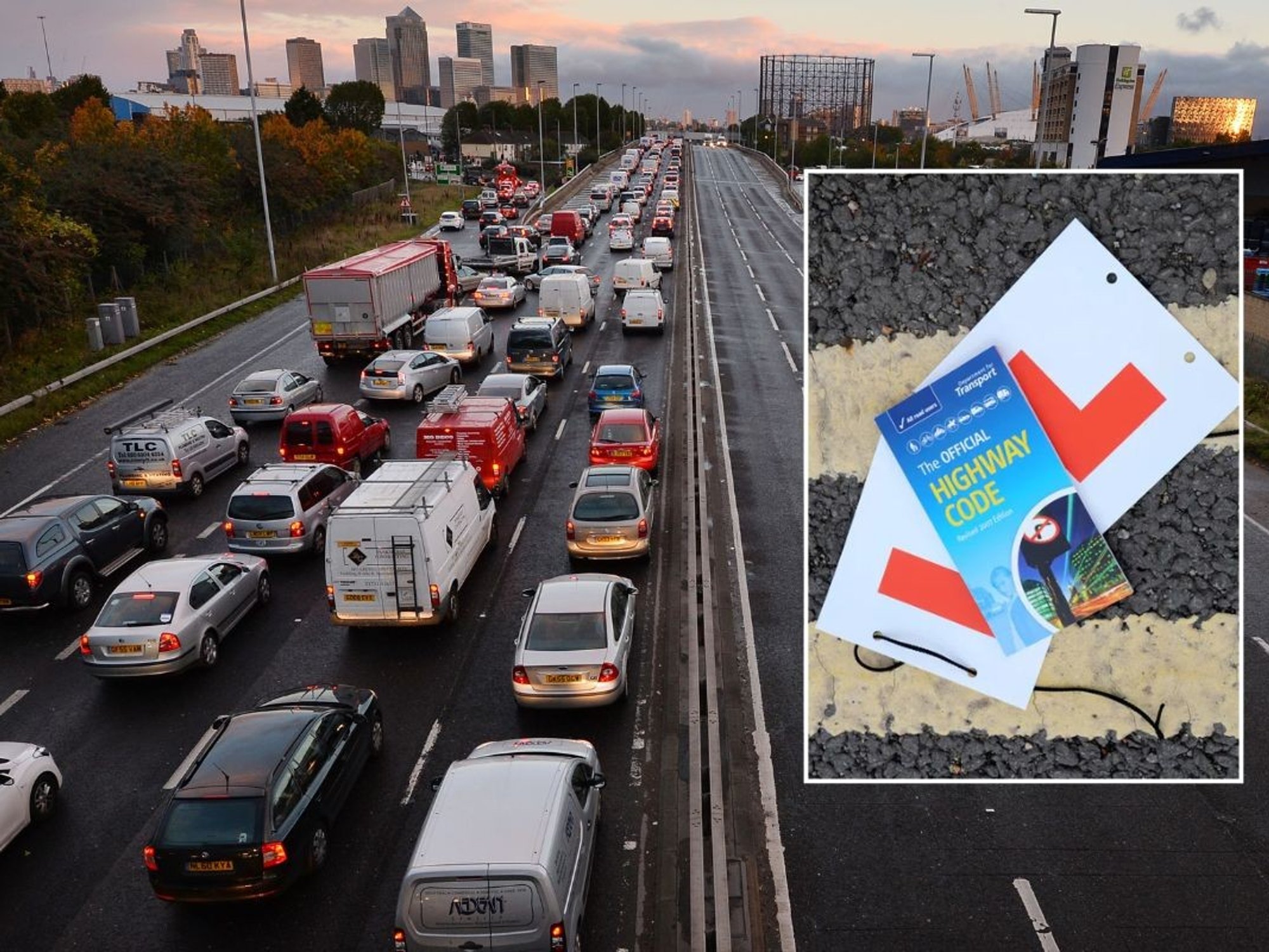 London road and a copy of the Highway Code