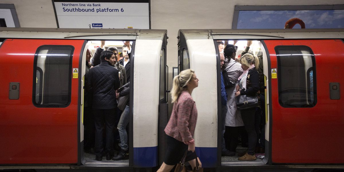 NextImg:Tube driver sacked after being caught KNITTING and watching videos at the wheel