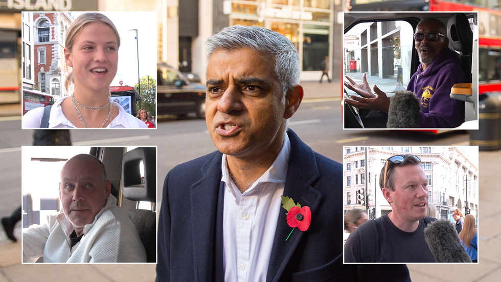 Londoners and Sadiq Khan