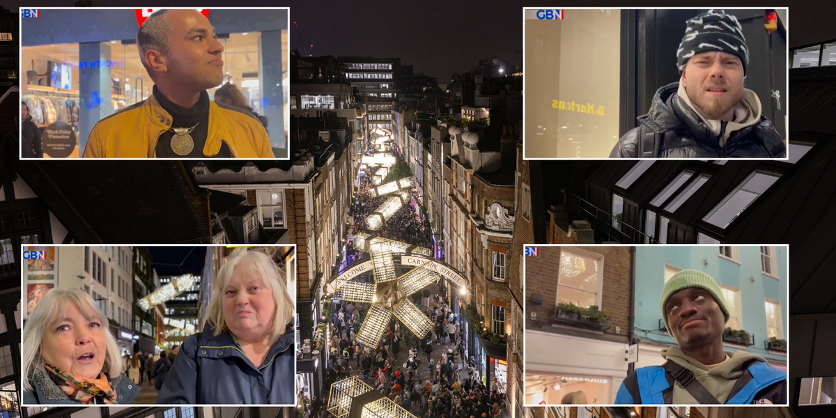 NextImg:Carnaby Street ‘woke’ eco Christmas lights slammed as display set to be reused for next FIVE years in net zero push - 'So disappointing!'