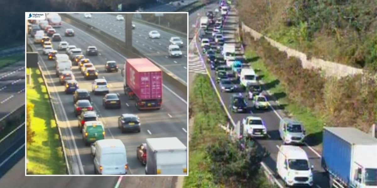 Drivers face traffic standstill after lorry crash causes ‘substantial diesel spill’ Drivers face traffic standstill after lorry crash causes ‘substantial diesel spill’