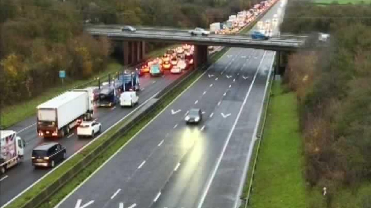 Long delays remain on the M5 following the incident