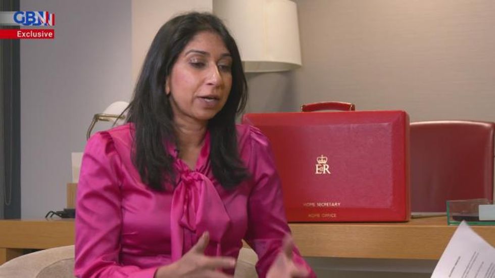 Blair's love for Europe STILL ruining our criminal justice system 17 years after stepping down as PM says Suella Braverman