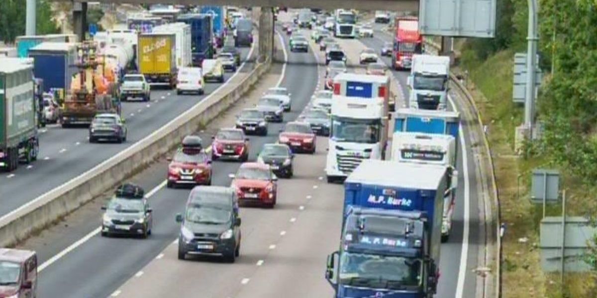 NextImg:M6 traffic: Major sewage spill causes 'very heavy congestion' with drivers stuck in 12 miles of chaos