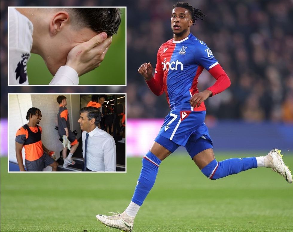 'Look away now!' Rishi Sunak takes jibe at Manchester United after Red Devils' humiliating defeat against Crystal Palace