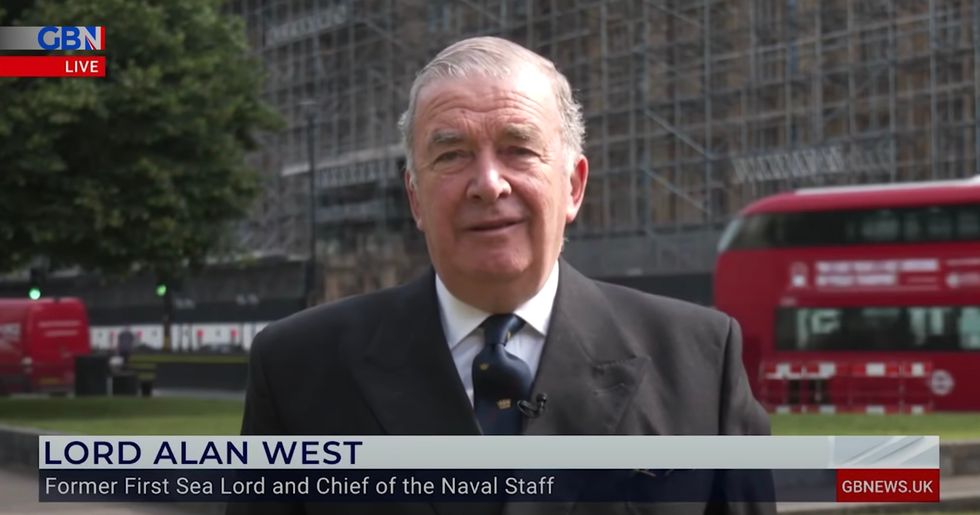 Lord Alan West said Russia's version of the incident was \%22not true.\%22