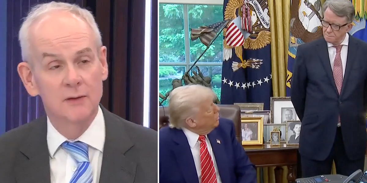 NextImg:Peter Mandelson attacked over role in US-UK deal after Donald Trump’s bizarre remark to ambassador