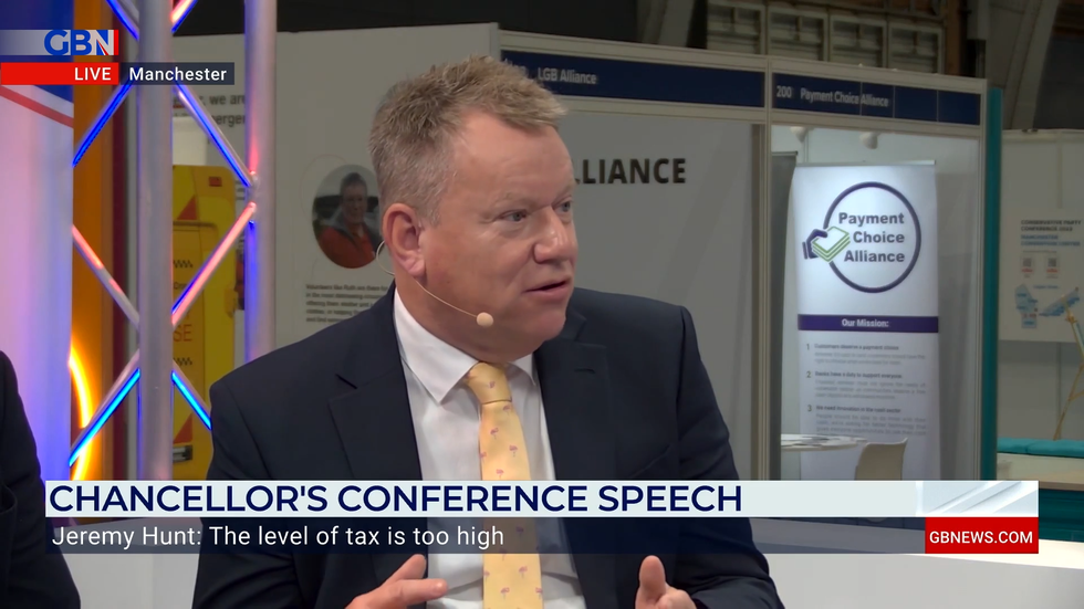 Lord David Frost appears on GB News