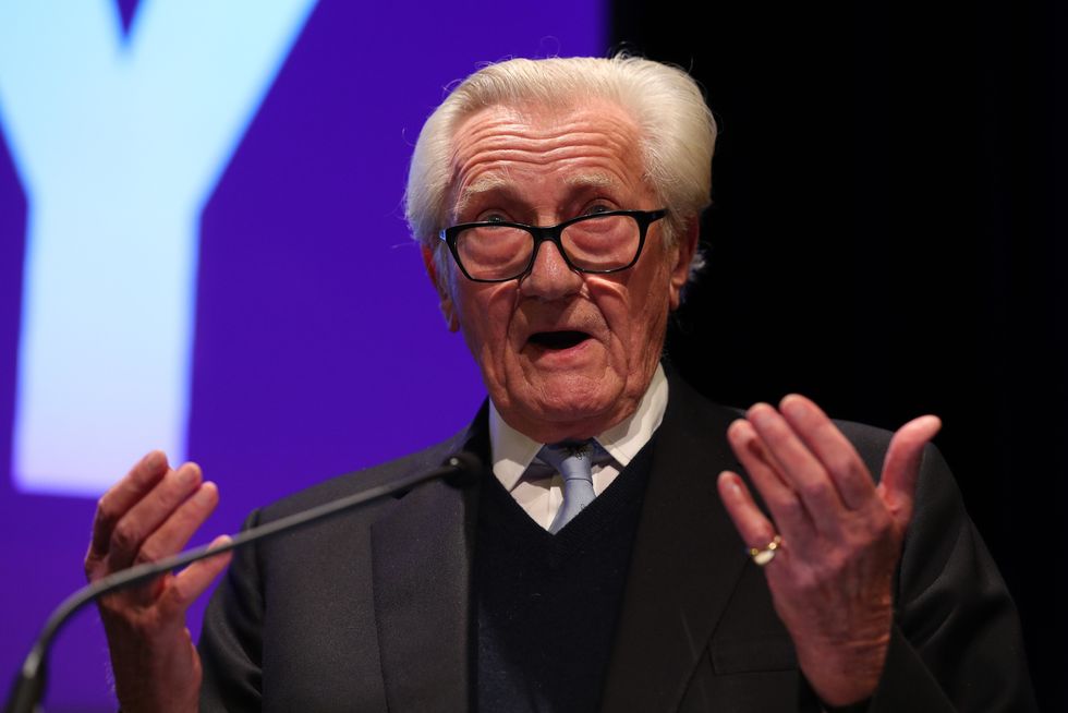 Lord Heseltine was named as Robert Jenrick's fourth famous blonde