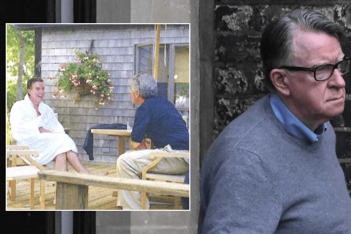 Lord Mandelson and Epstein; Lord Mandelson