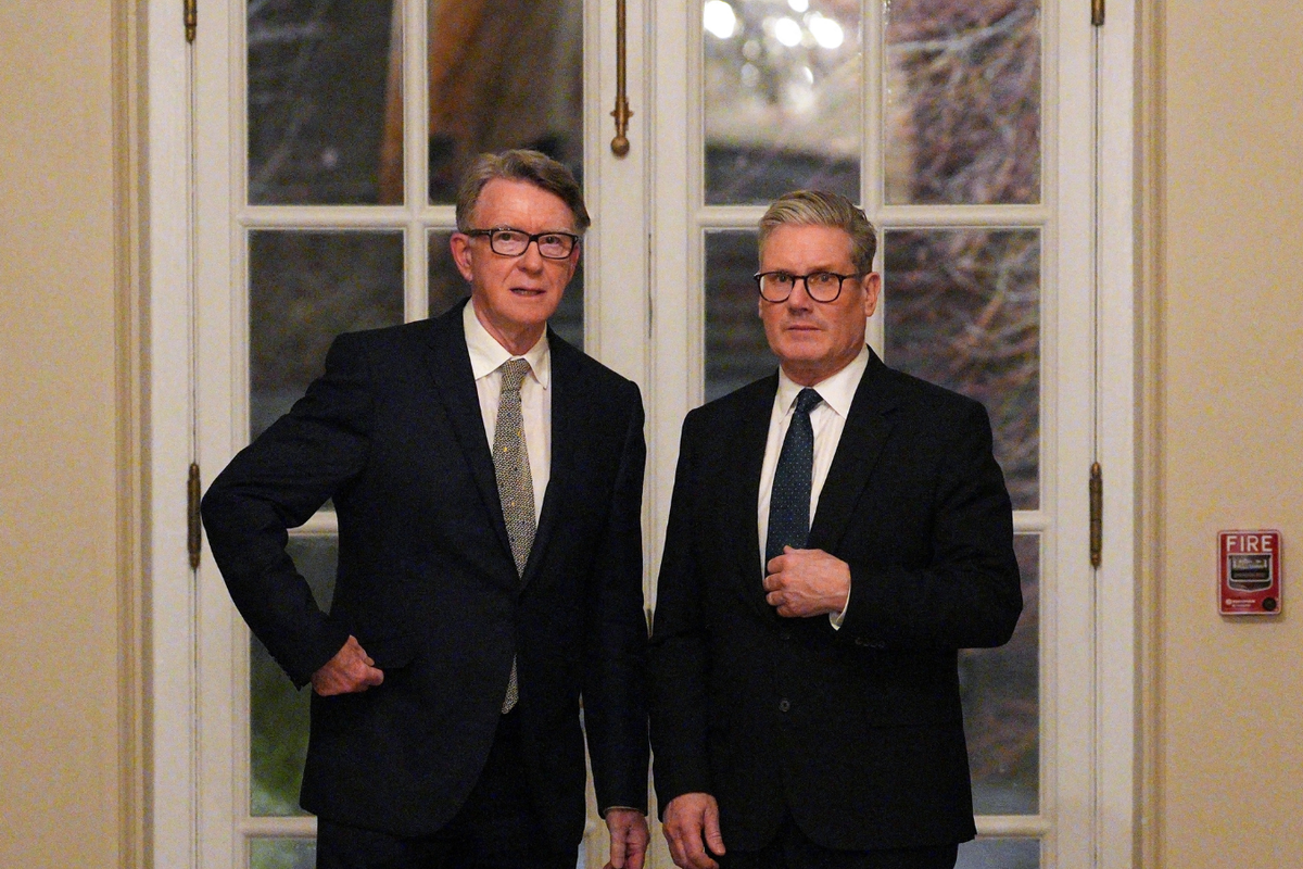 Lord Mandelson and Sir Keir Starmer