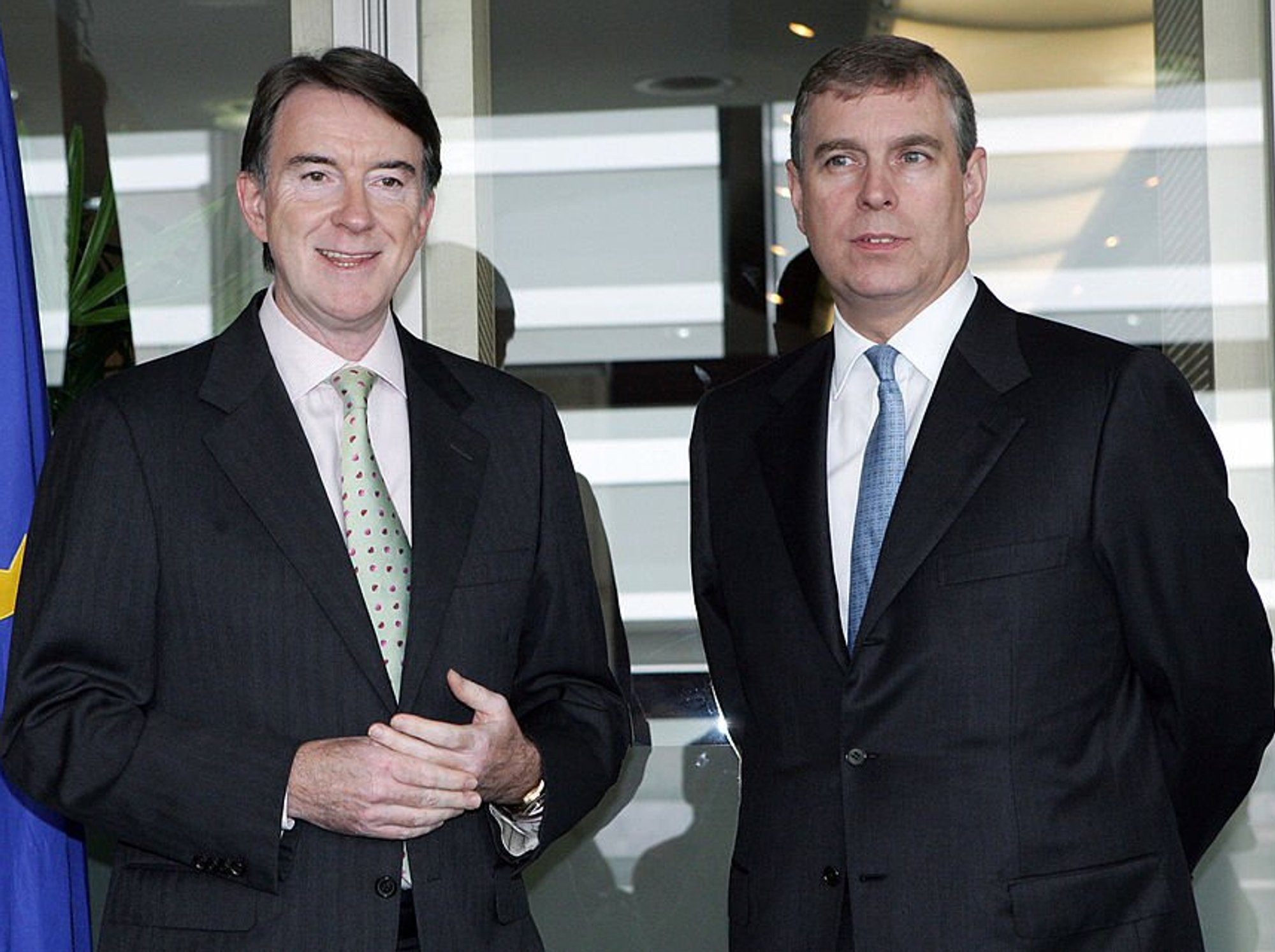 Lord Mandelson, Andrew Mountbatten-Windsor