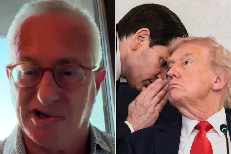 Lord Polak; Marco Rubio and Donald Trump
