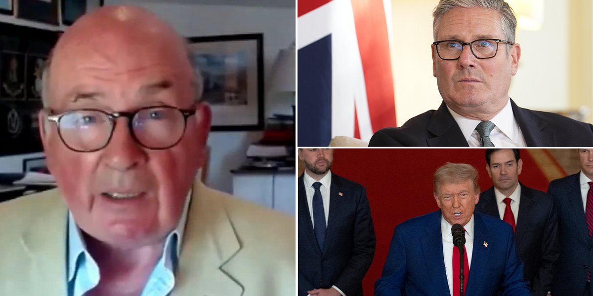 NextImg:Ex-army chief warns Keir Starmer he’s ‘backed the wrong horse’ as PM reacts to US bombing blitz