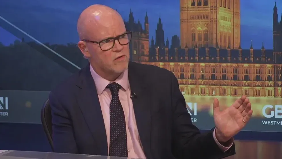 Lord Young Toby Young speaking to GB News