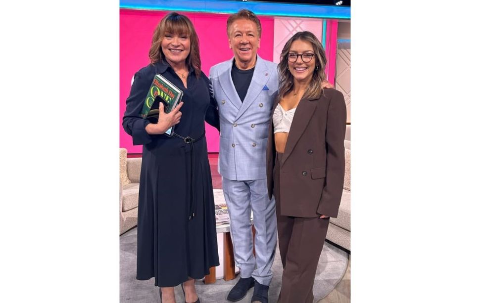 Lorraine Kelly, Ross King and Jowita Przystal