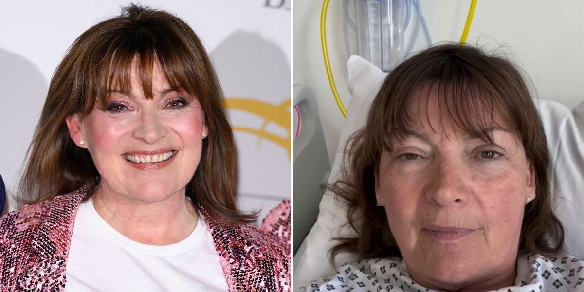 NextImg:Lorraine Kelly issues major health update from hospital bed as she reveals upcoming surgery