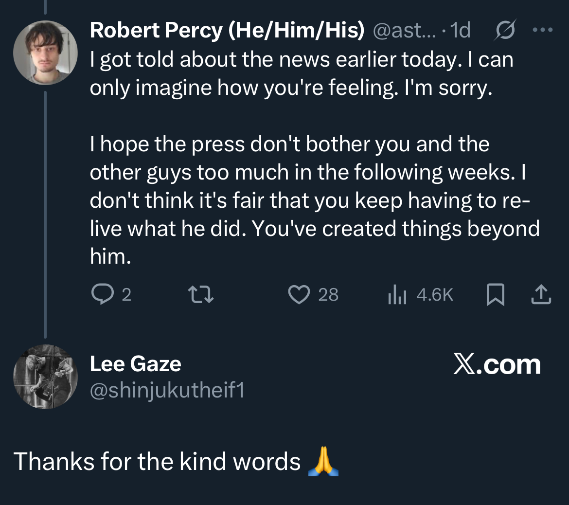 Lostprophets' Lee Gaze