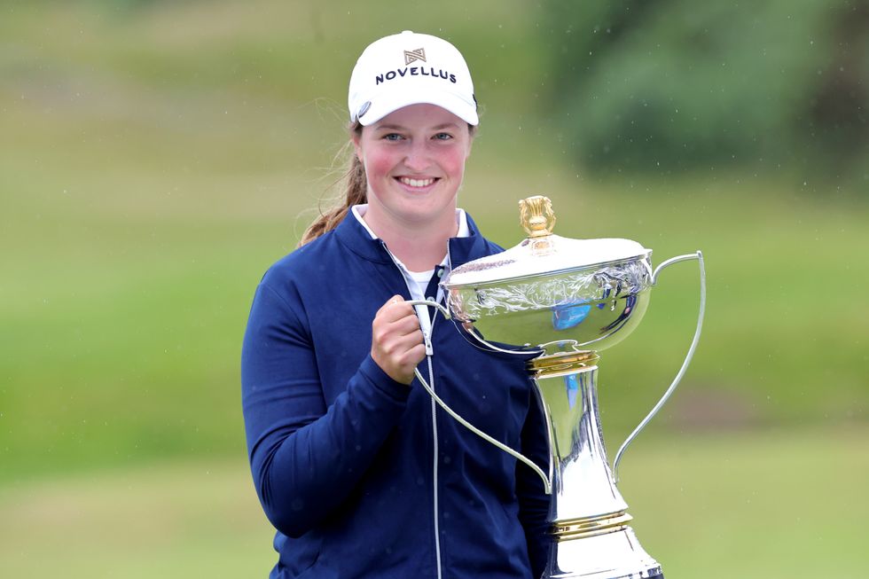 Lottie Woad won her first professional title last week after winning the Scottish Open